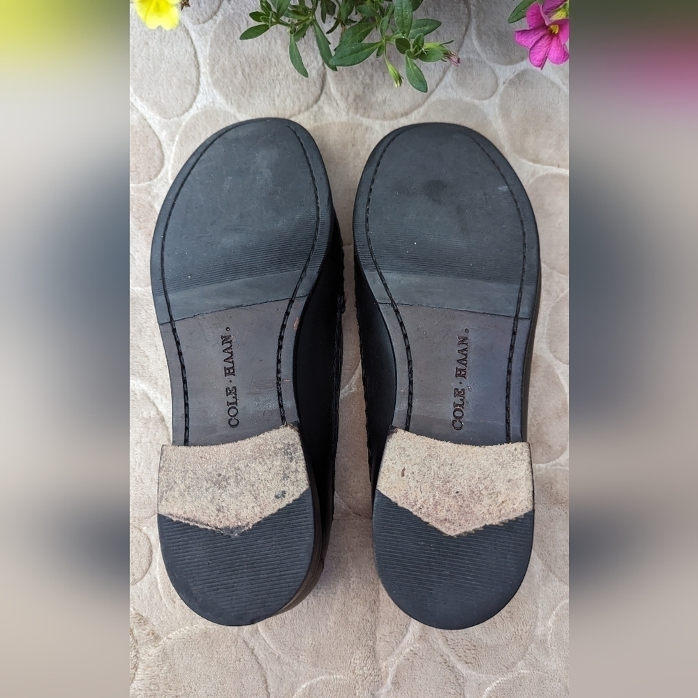 Cole Haan Brown and Black Loafers - Picture 3 of 12
